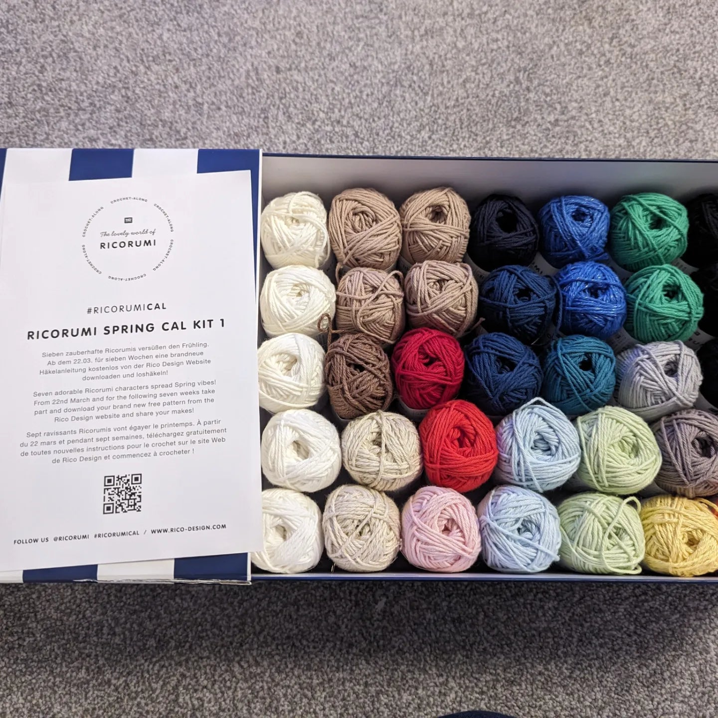 Ricorumi -Springtime Crochet CAL starts 22nd March 2024