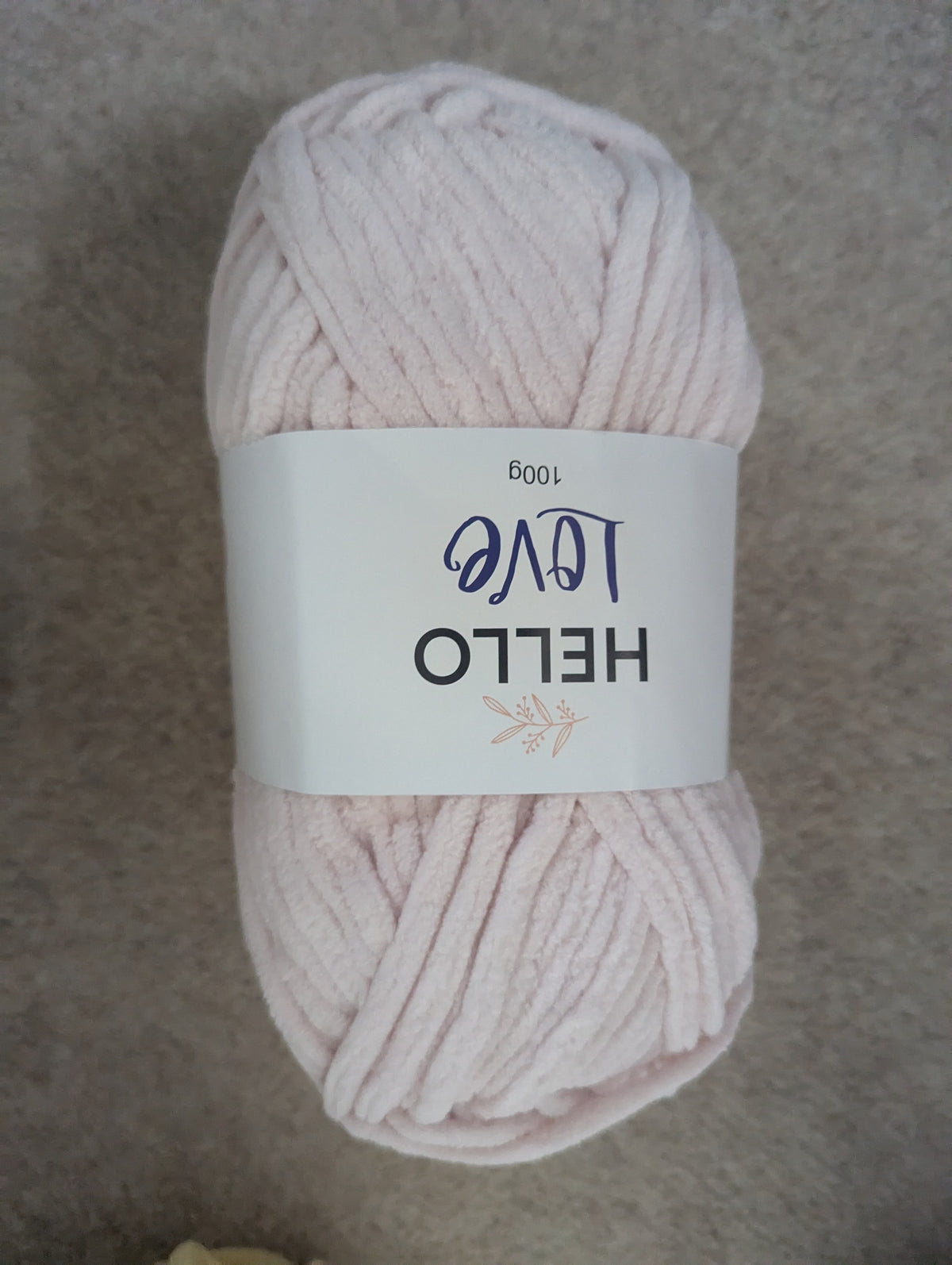 HelloLove Chenille yarn