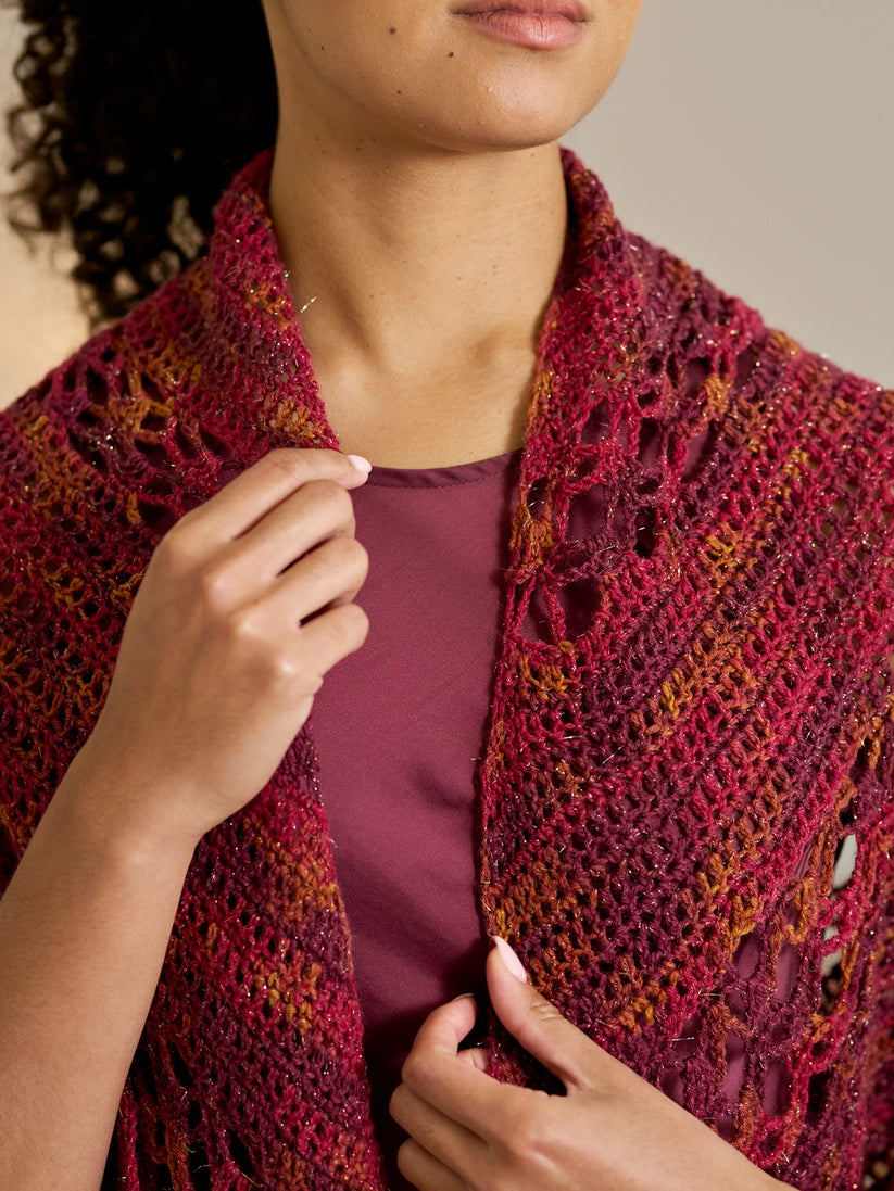 WYS Florabelle Crochet shawl kit