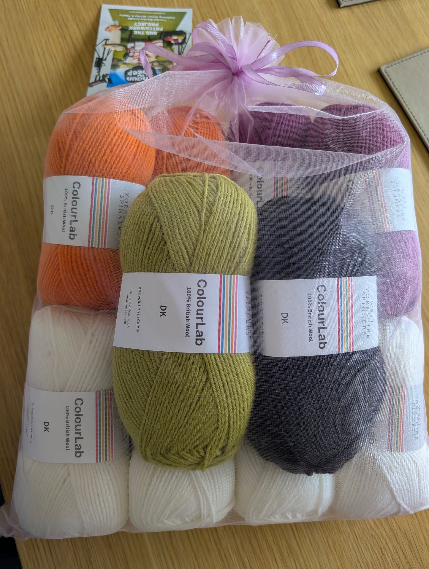 WYS Shaun the sheep crochet blanket yarn bundle