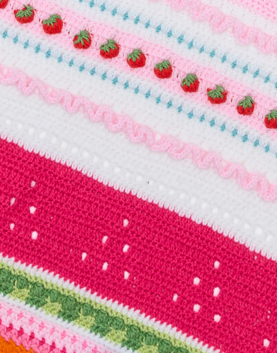 Sirdar summer picnic blanket crochet along