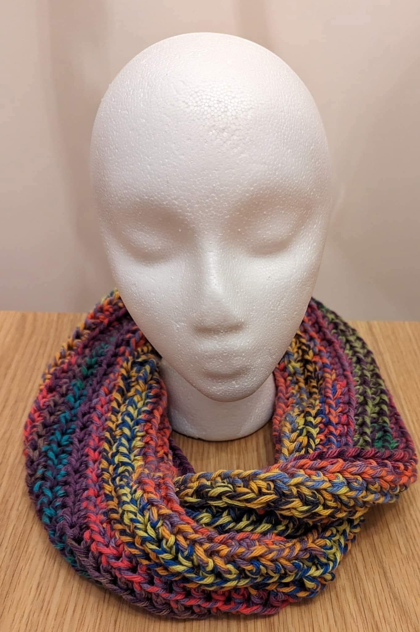 Beginners Crochet workshop - infinity scarf