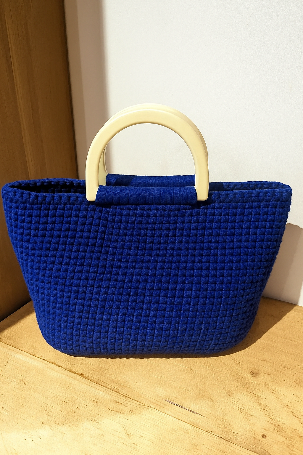 Oval handbag crochet kit