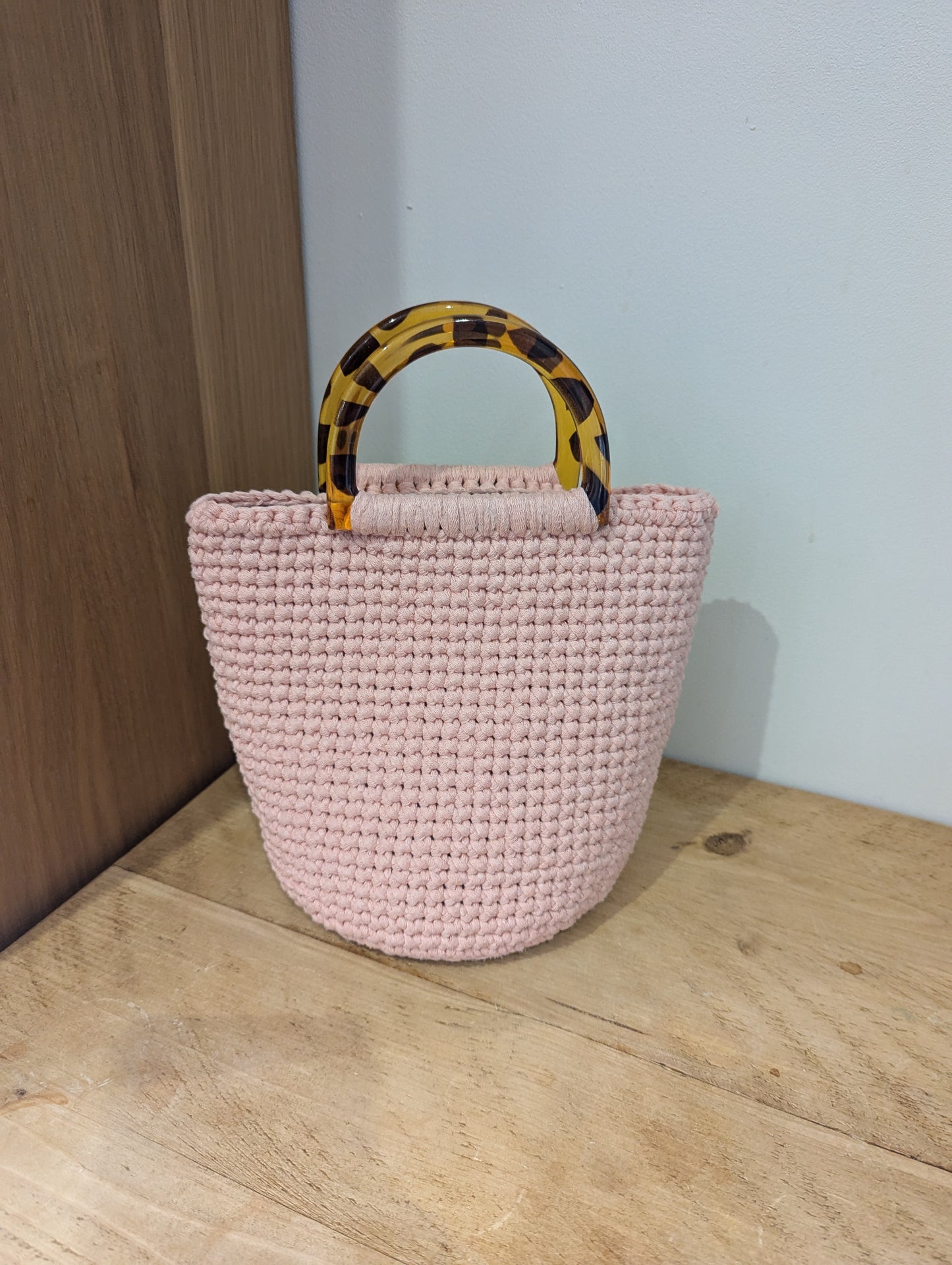 Oval handbag crochet kit