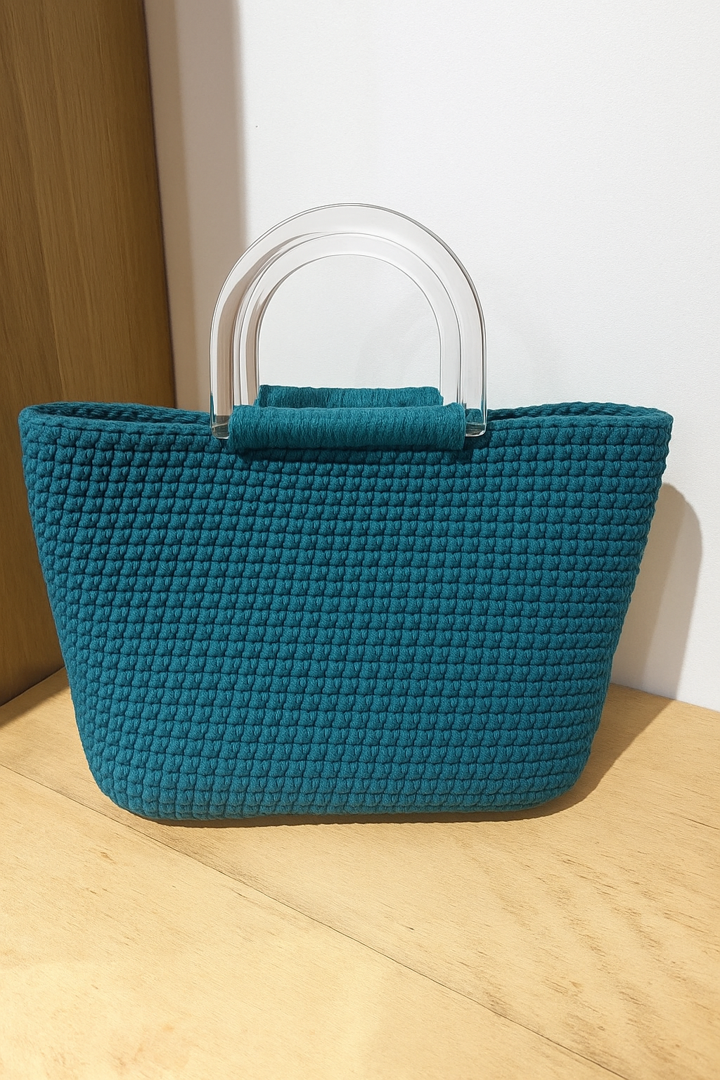 Oval handbag crochet kit