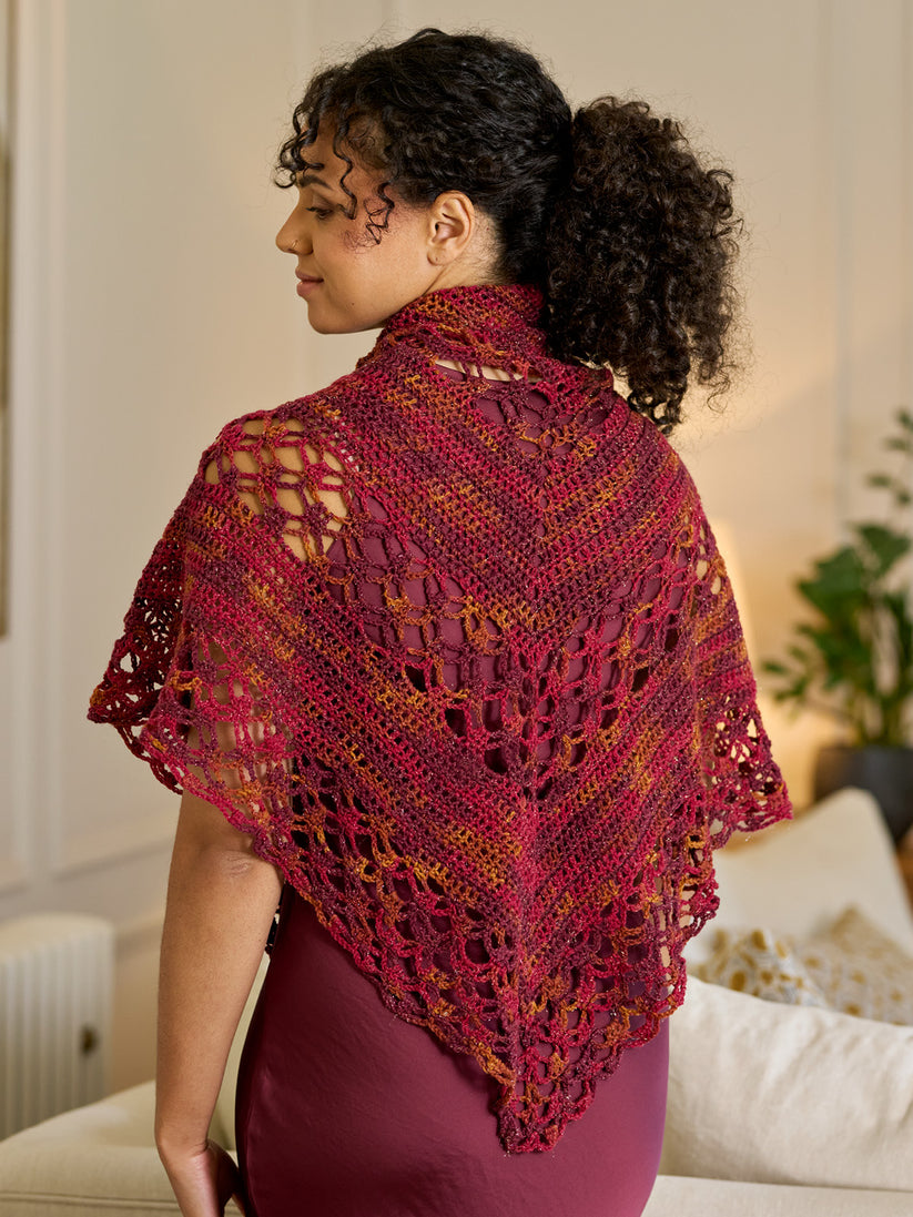 WYS Florabelle Crochet shawl kit