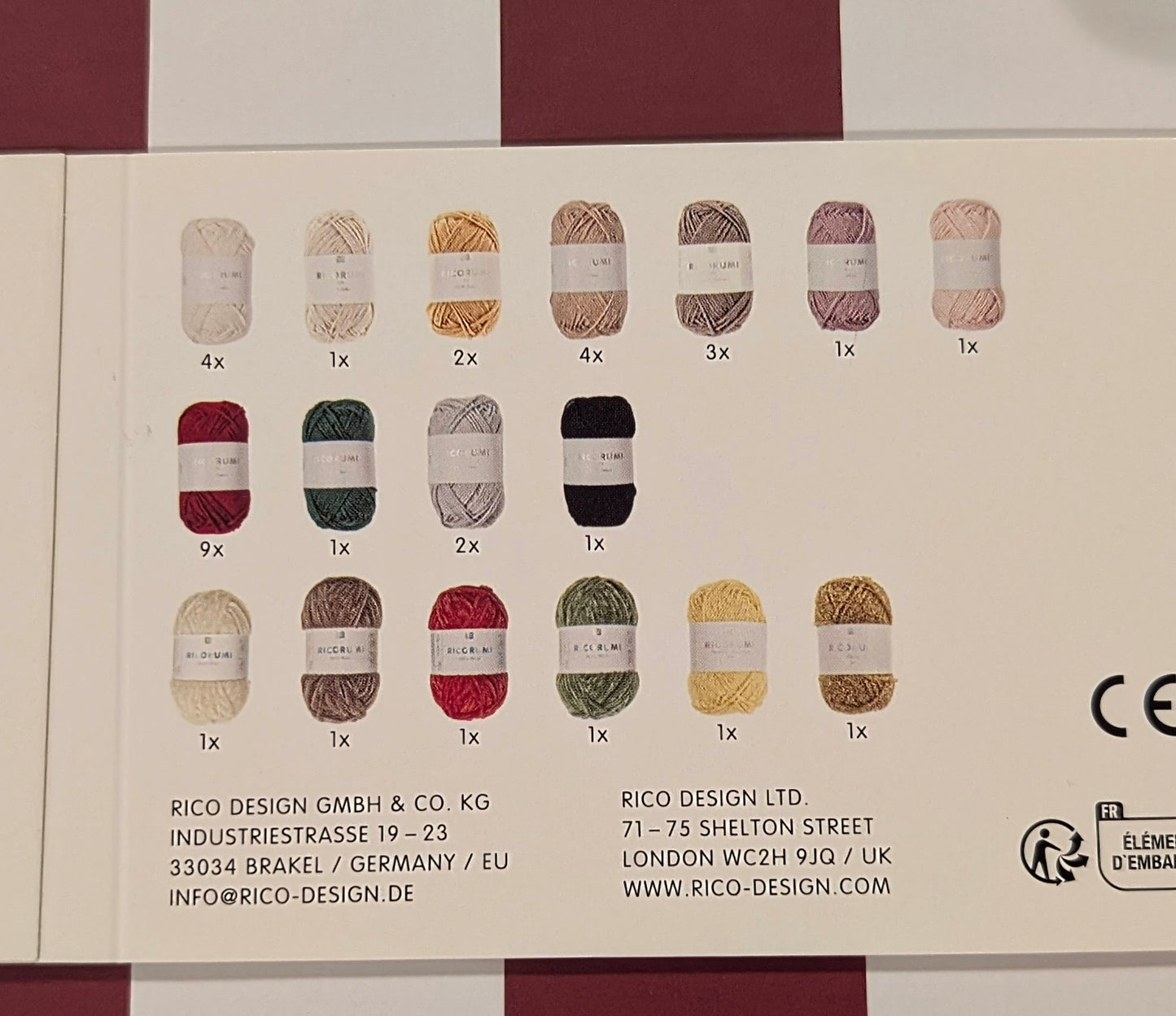 Ricorumi Christmas CAL V