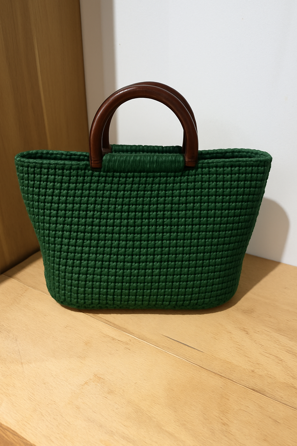 Oval handbag crochet kit