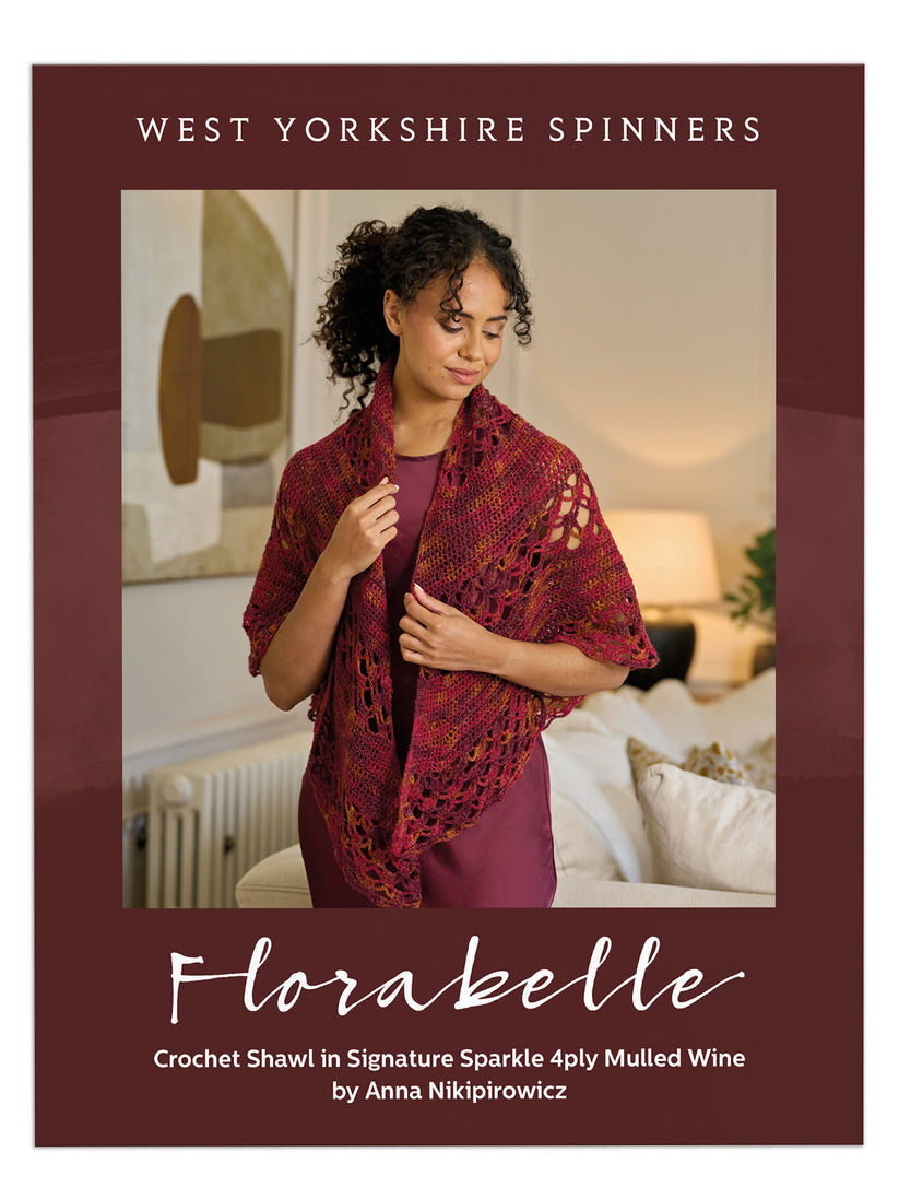 WYS Florabelle Crochet shawl kit