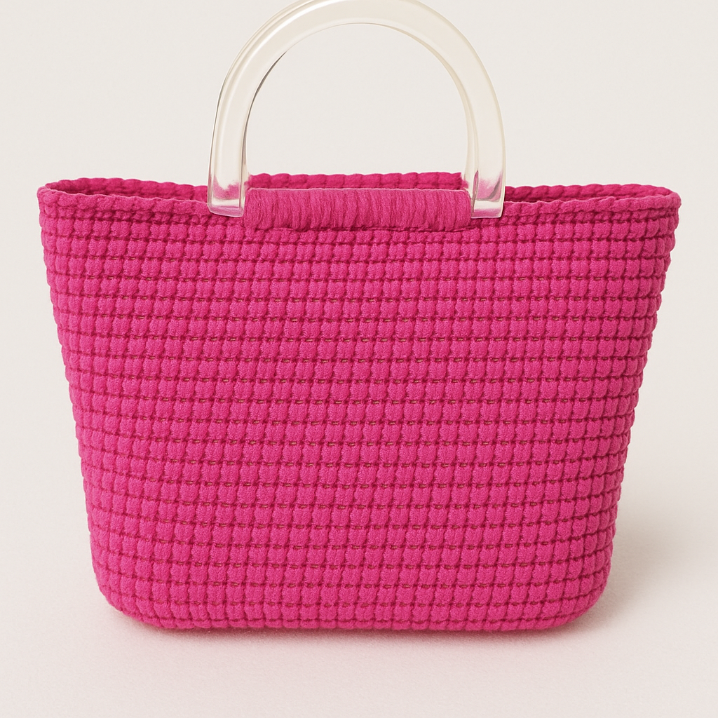 Oval handbag crochet kit