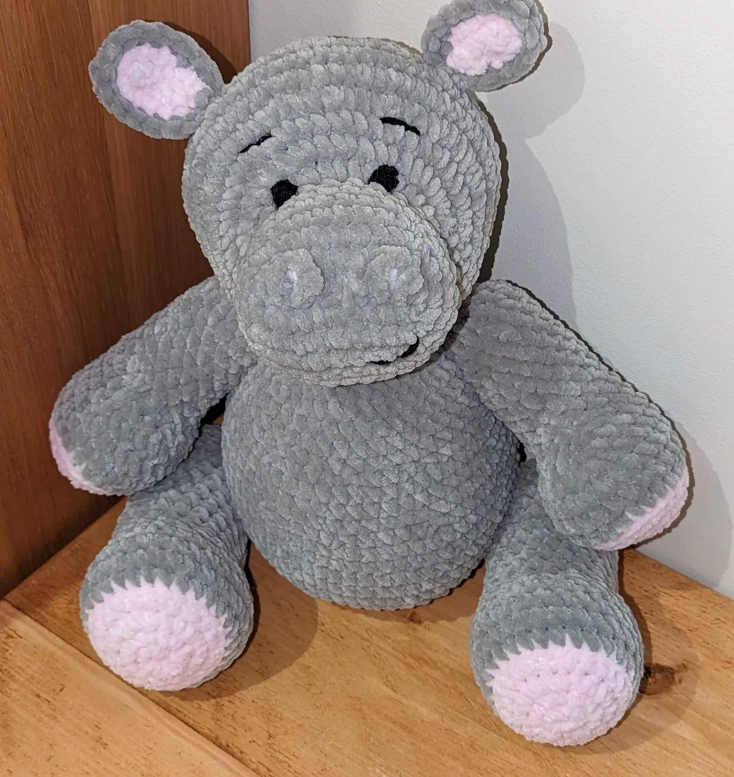 Crochet hippo kit