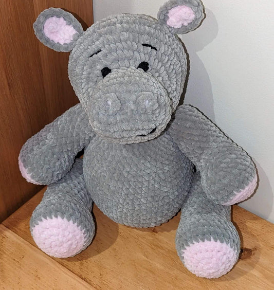 Crochet hippo kit