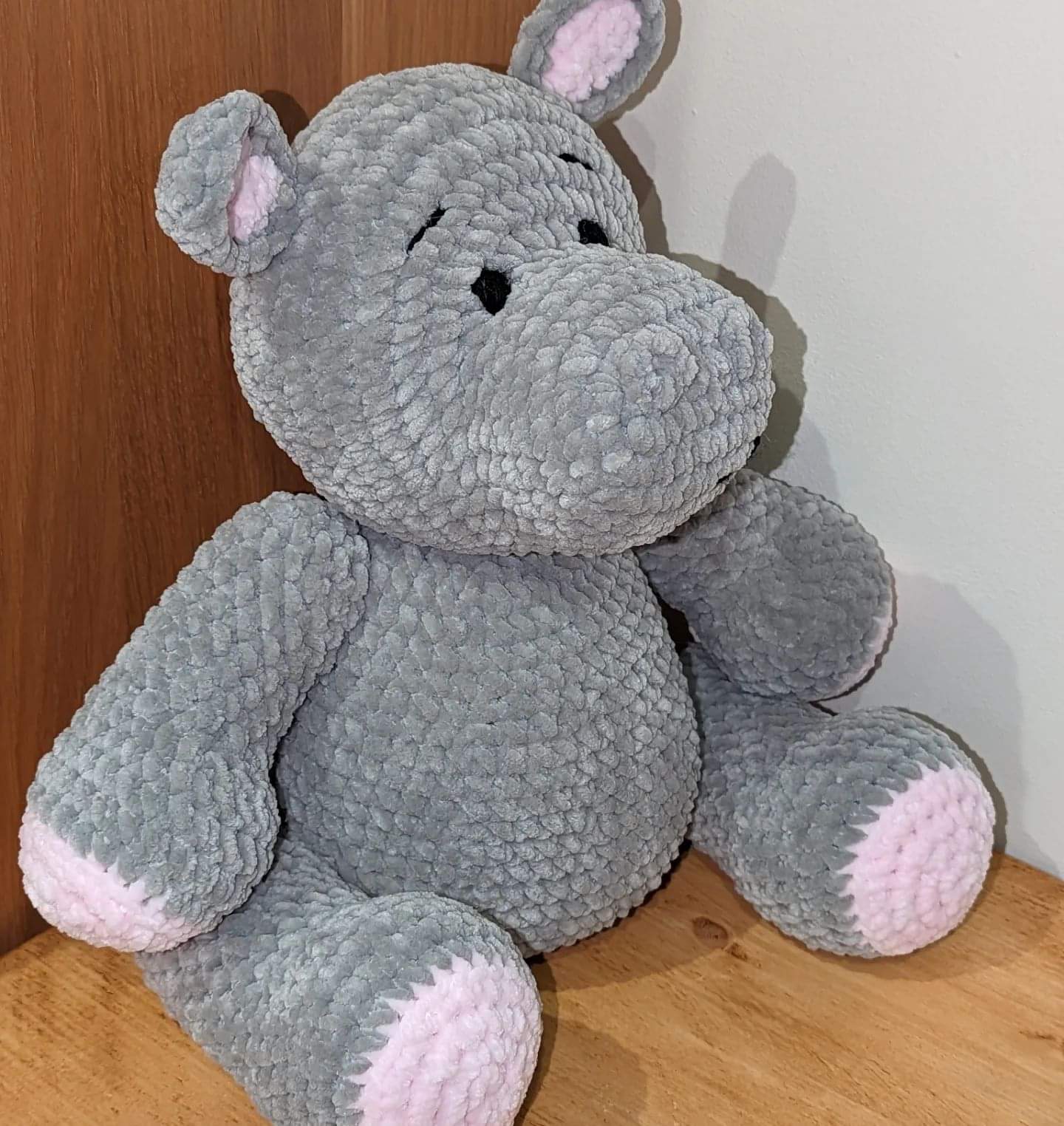 Crochet hippo kit