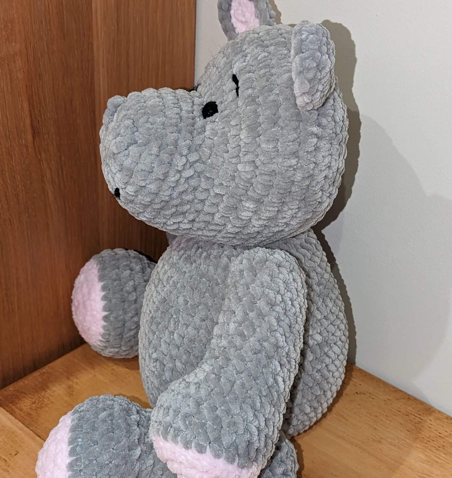 Crochet hippo kit