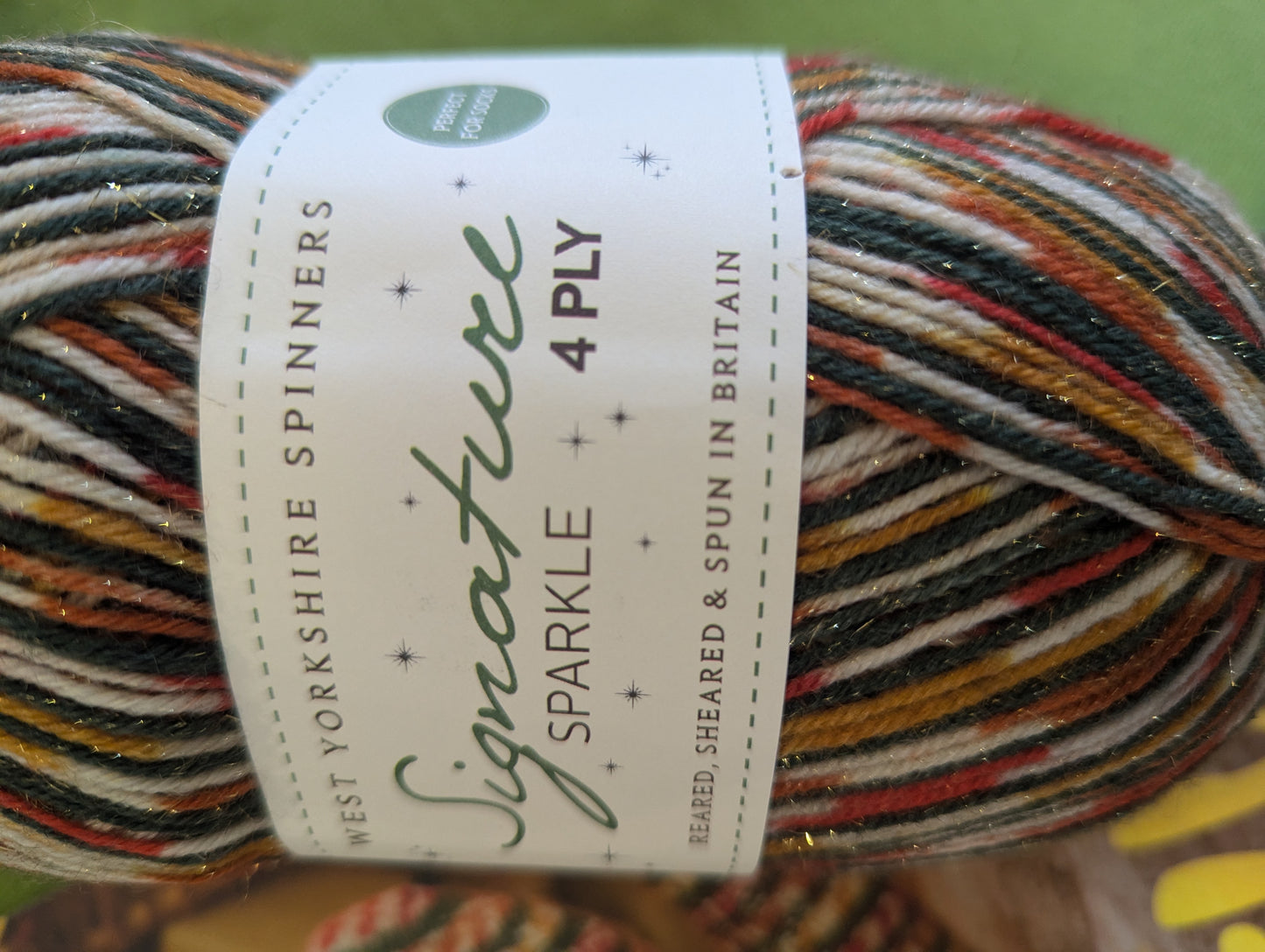 West Yorkshire Spinners Yuletide 4ply sock yarn