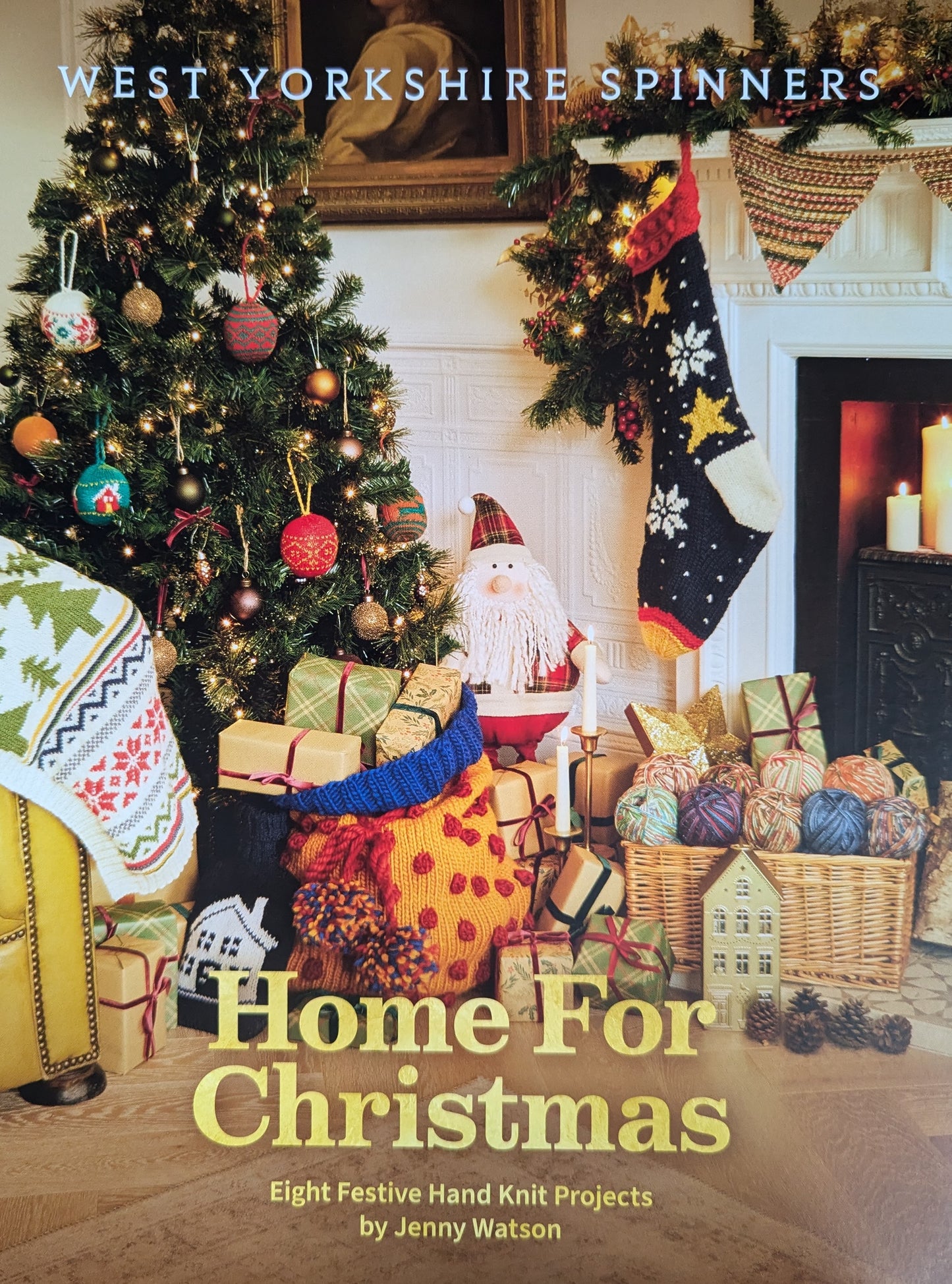 West Yorkshire Spinners Home For Christmas knitting pattern book