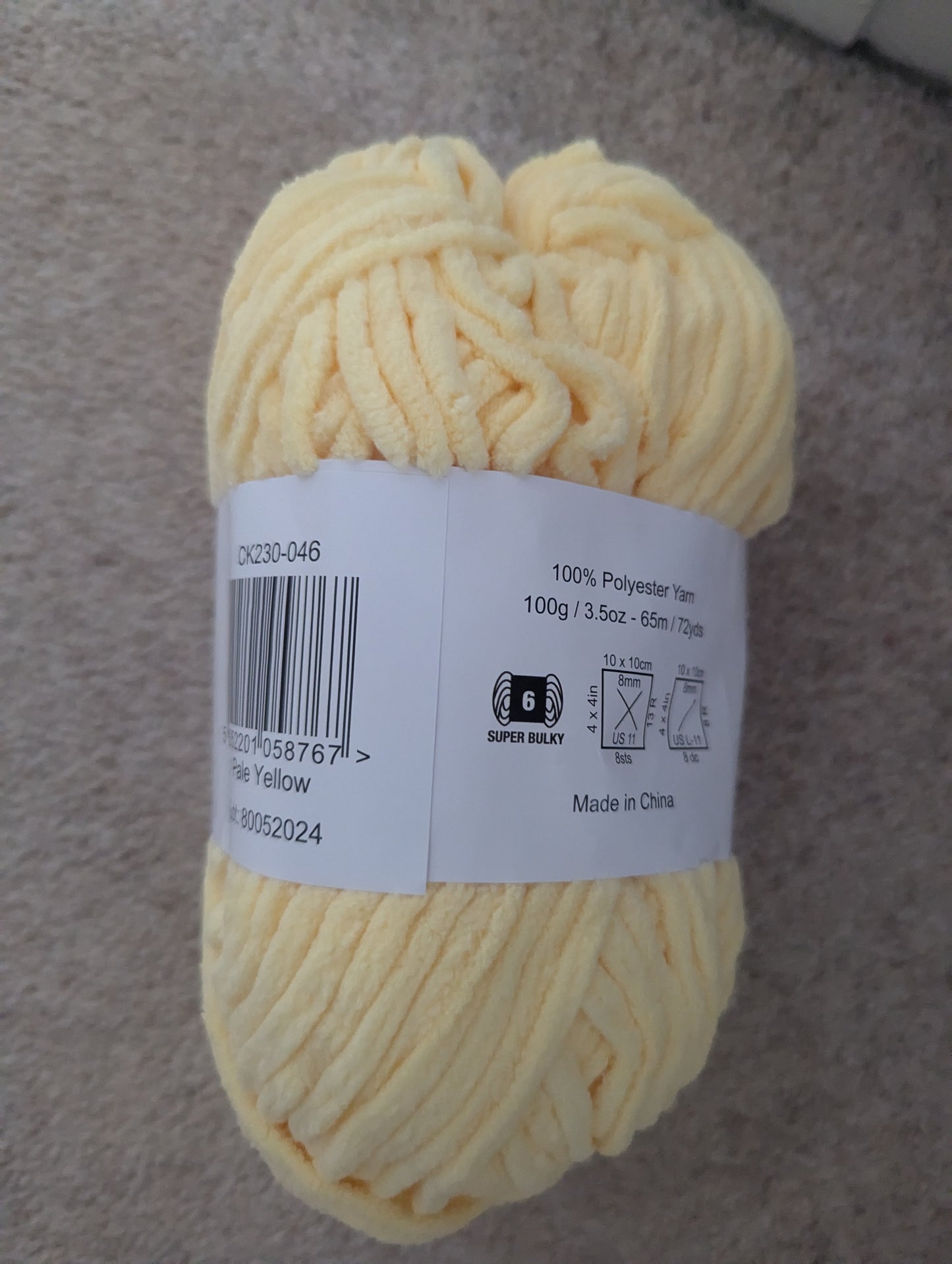 HelloLove Chenille yarn