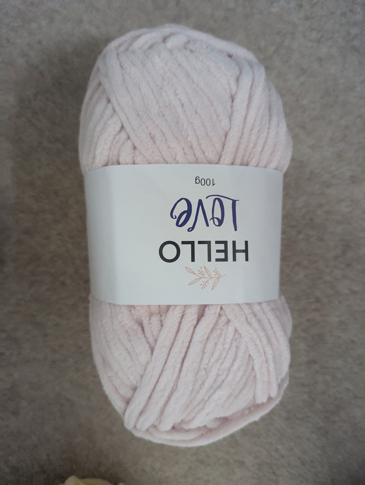 HelloLove Chenille yarn