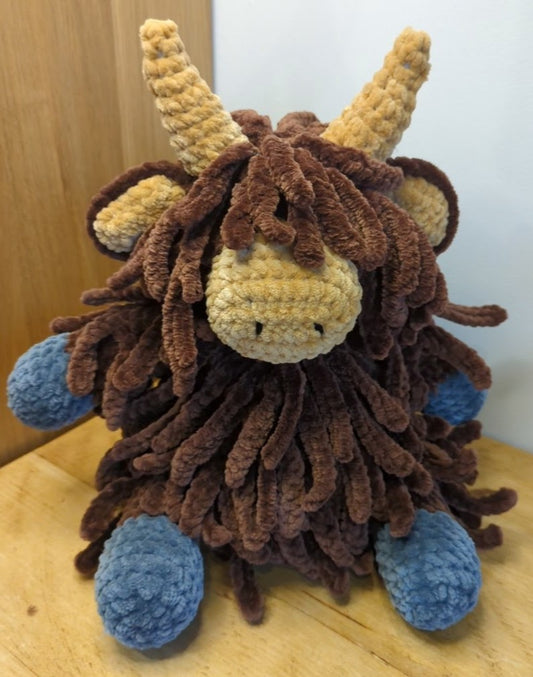 Crochet Highland Cow Kit