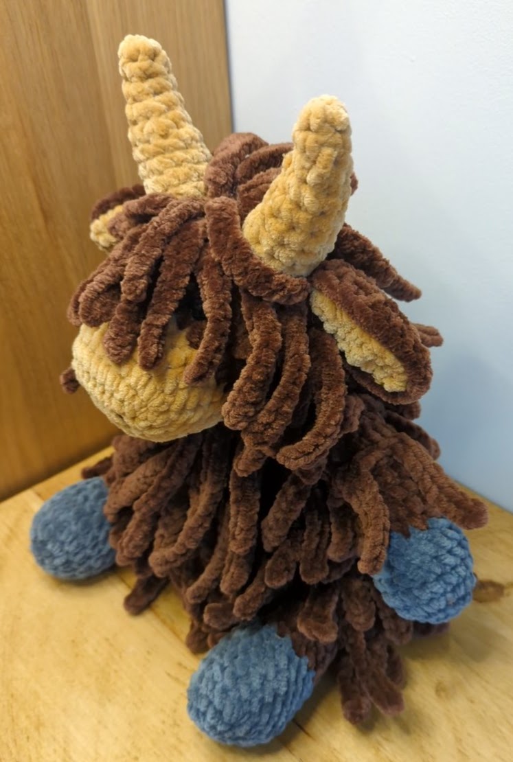 Crochet Highland Cow Kit