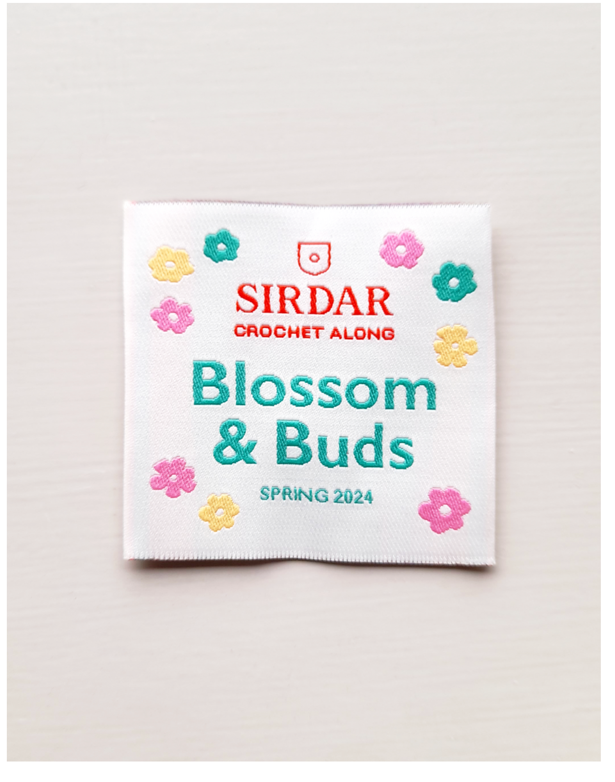 Sirdar spring CAL 2024 blossoms and buds