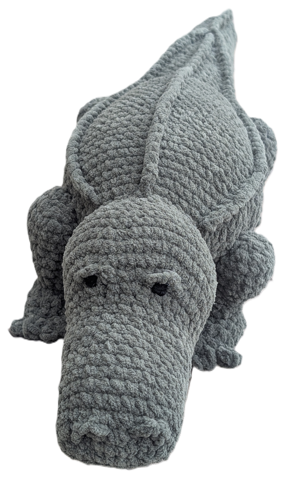 Pattern only - Crochet alligator