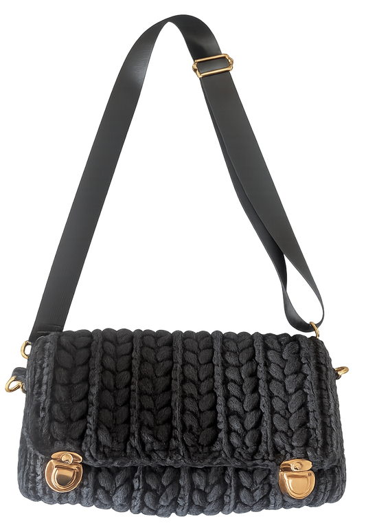 Satchel bag crochet kit
