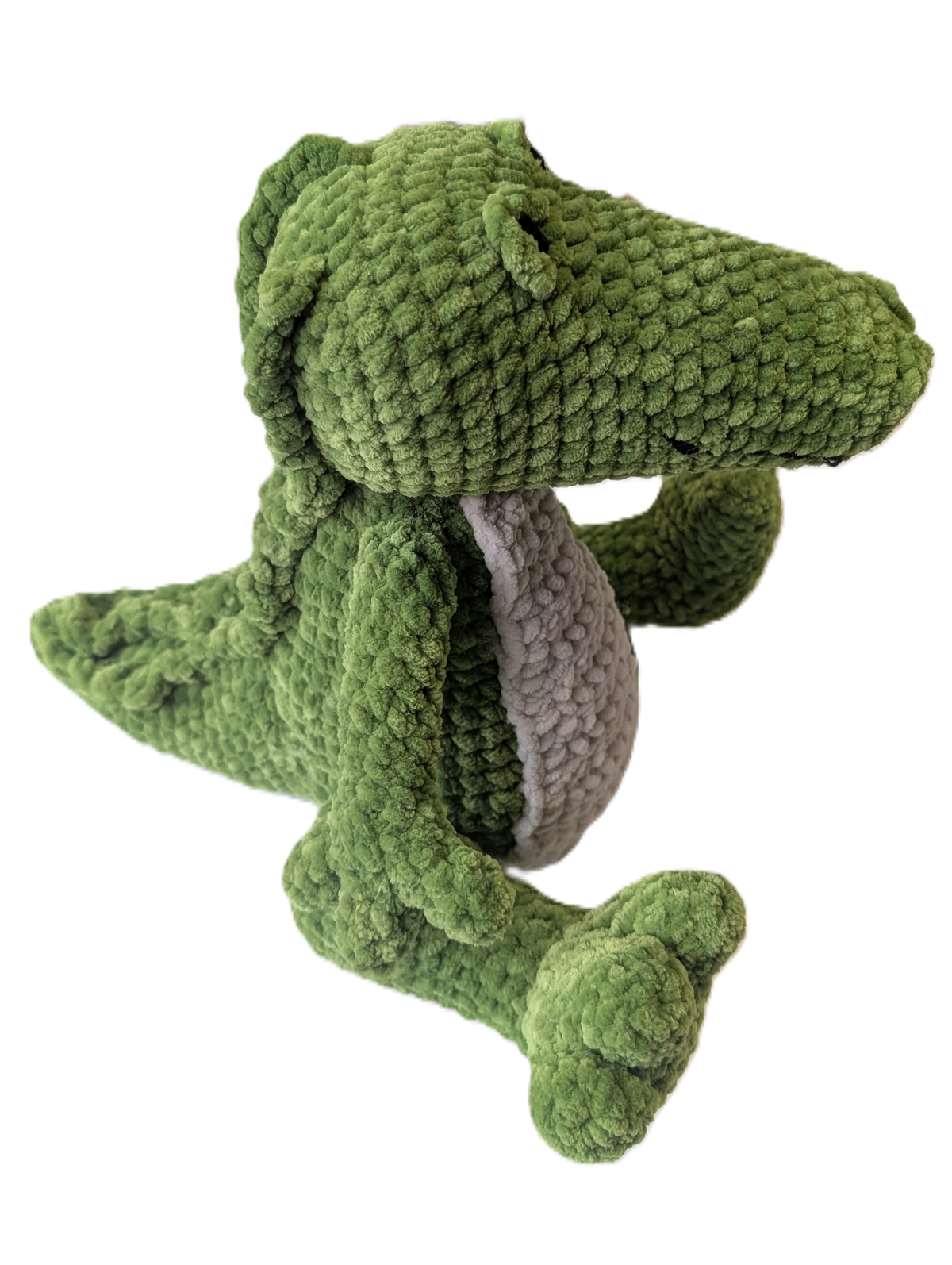 Pattern only - Crochet crocodile