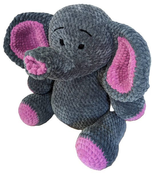 Pattern only - Crochet Elephant