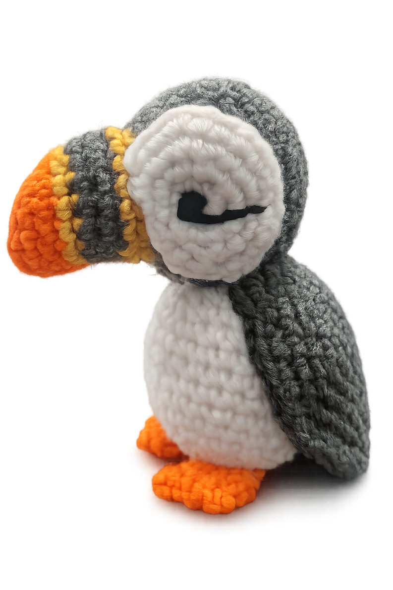 Pattern only - Crochet Puffin