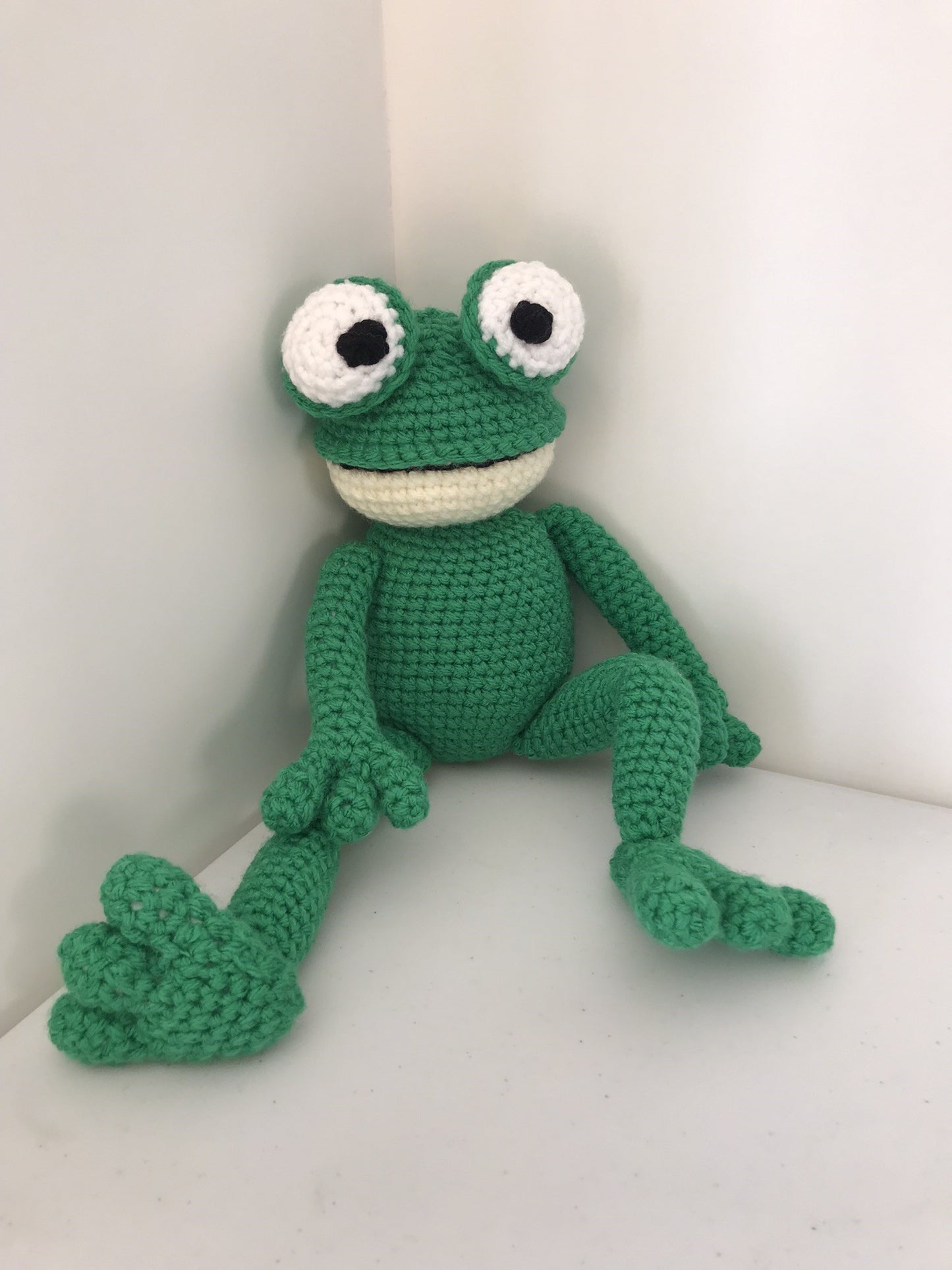 Pattern only - Crochet frog