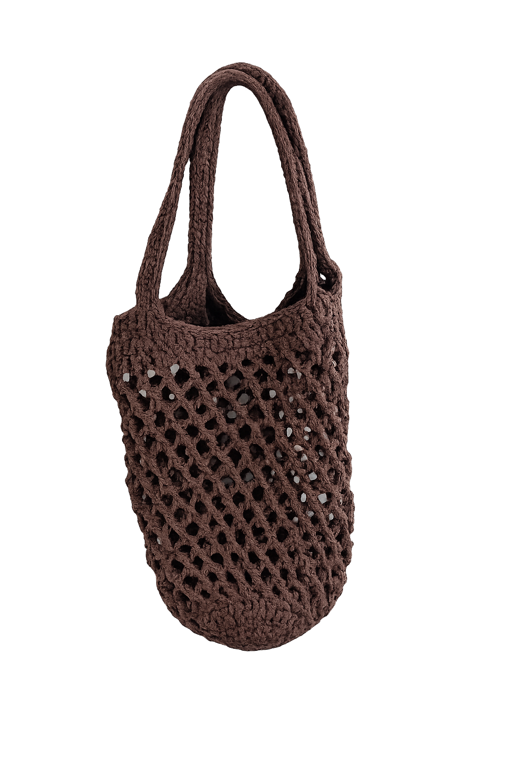 Crochet foldable shopper kit