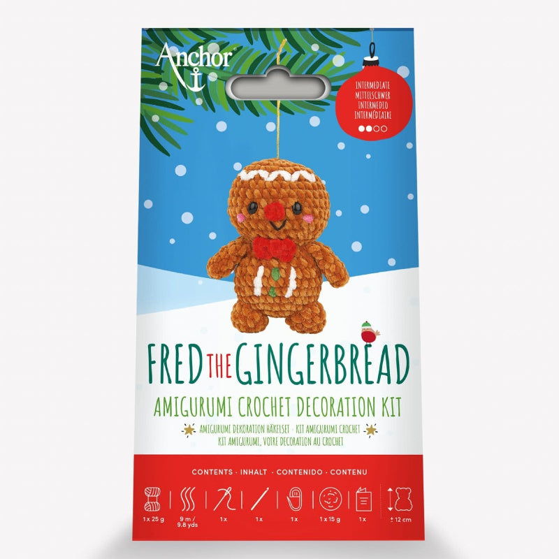 Anchor Christmas decoration crochet kits