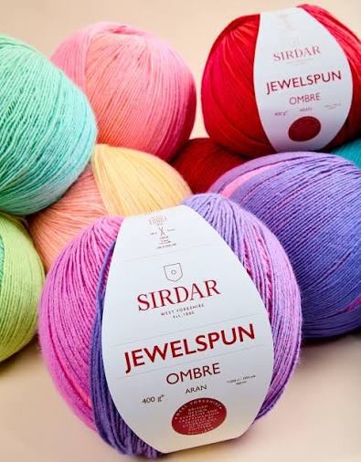 Jewelspun ombre Aran