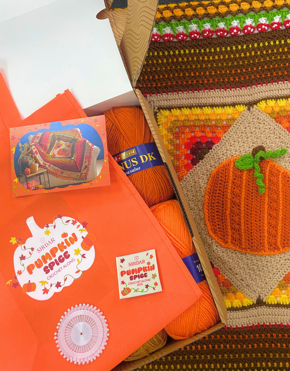Sirdar Autumn CAL 2026 Pumpkin Spice