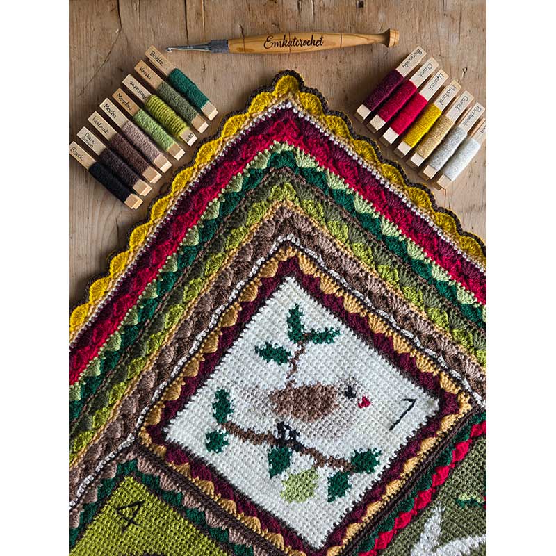 Stylecraft 12 days of Christmas CAL