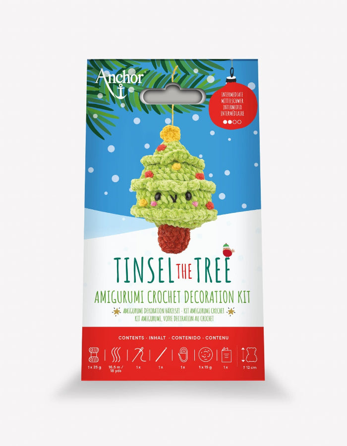 Anchor Christmas decoration crochet kits