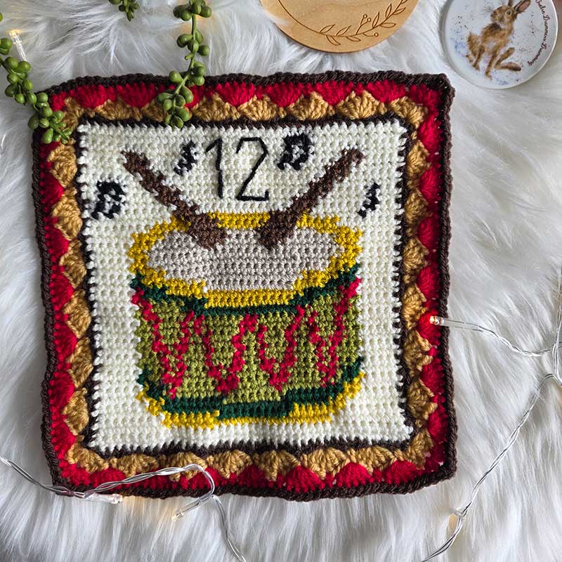Stylecraft 12 days of Christmas CAL