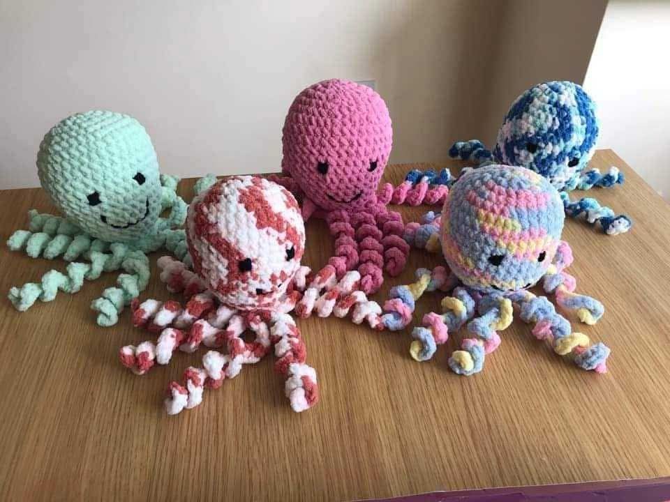 beginners crochet octopus workshop