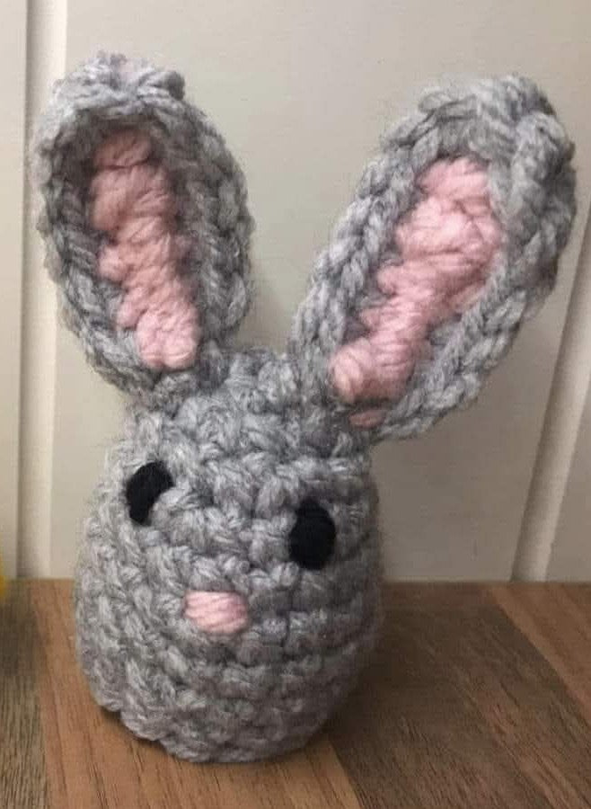 Crochet creme egg covers