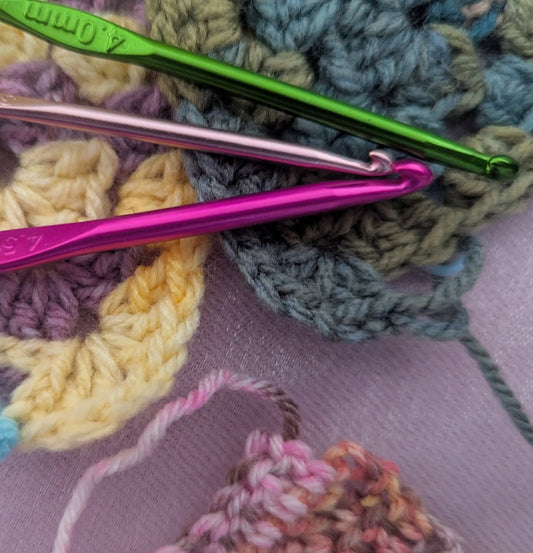 Crochet finishing techniques workshop