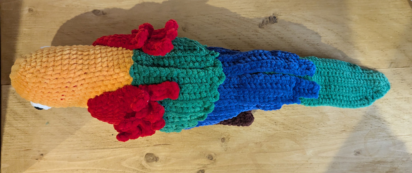 Crochet Plush Parrot kit