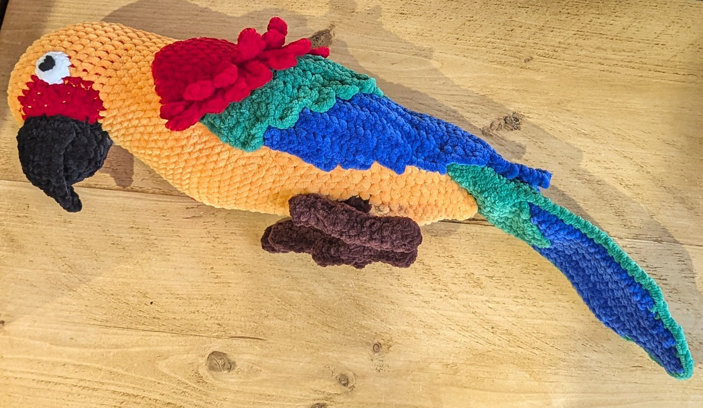 Crochet Plush Parrot kit