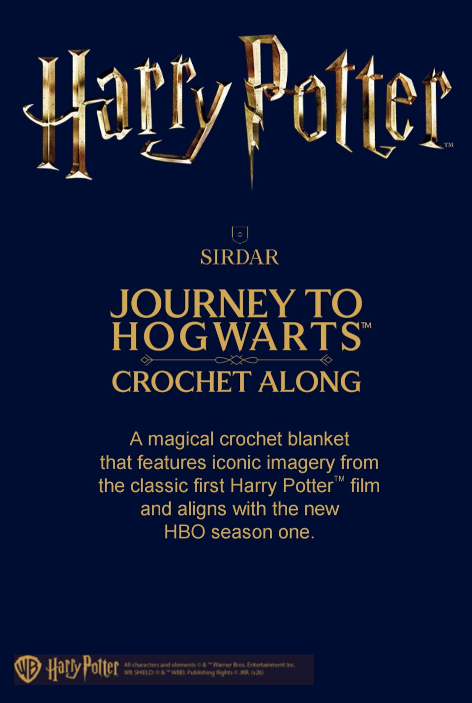 Sirdar Harry Potter crochet along yarn pack with extras!