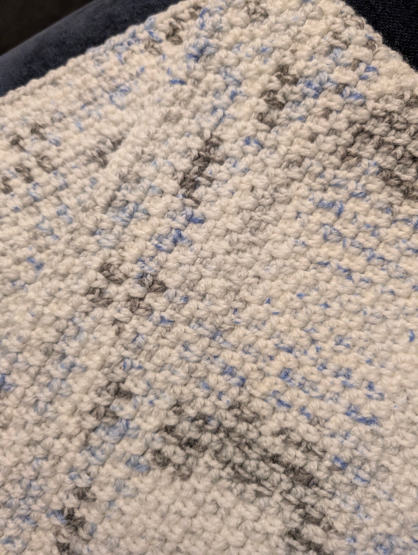 Moss Stitch (aka linen or woven stitch) - crochet workshop