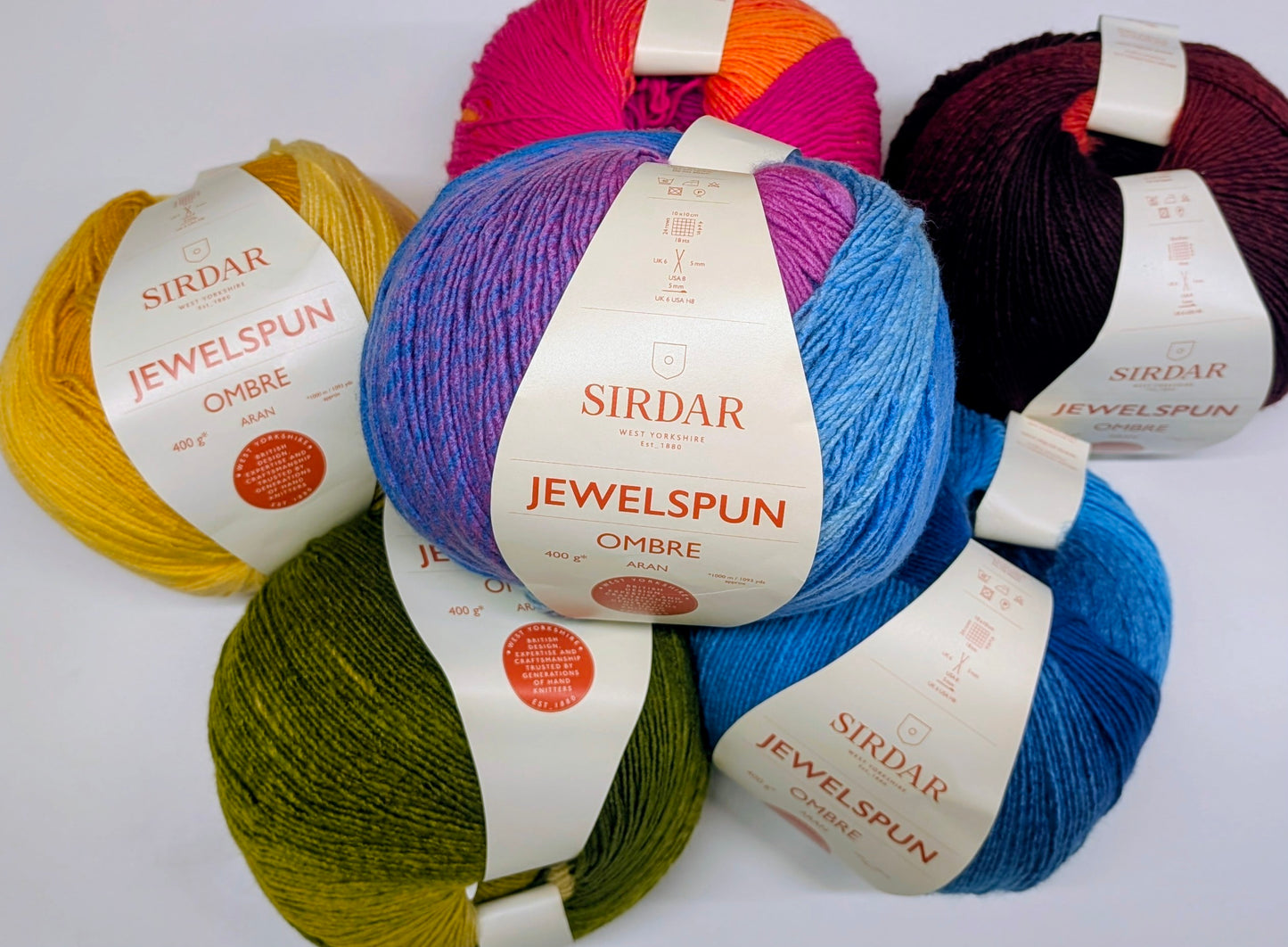 Jewelspun ombre Aran