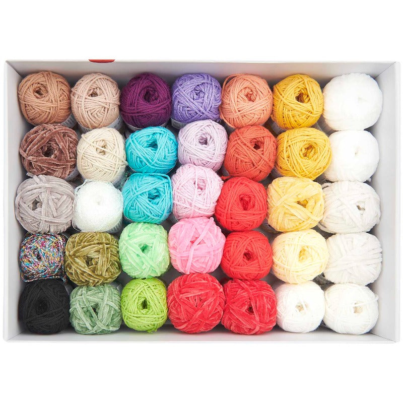 Ricorumi shroom yarn kit with pattern book