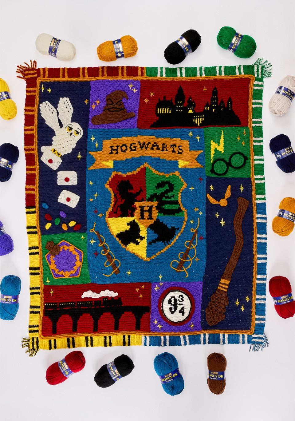Sirdar Harry Potter crochet along yarn pack with extras!