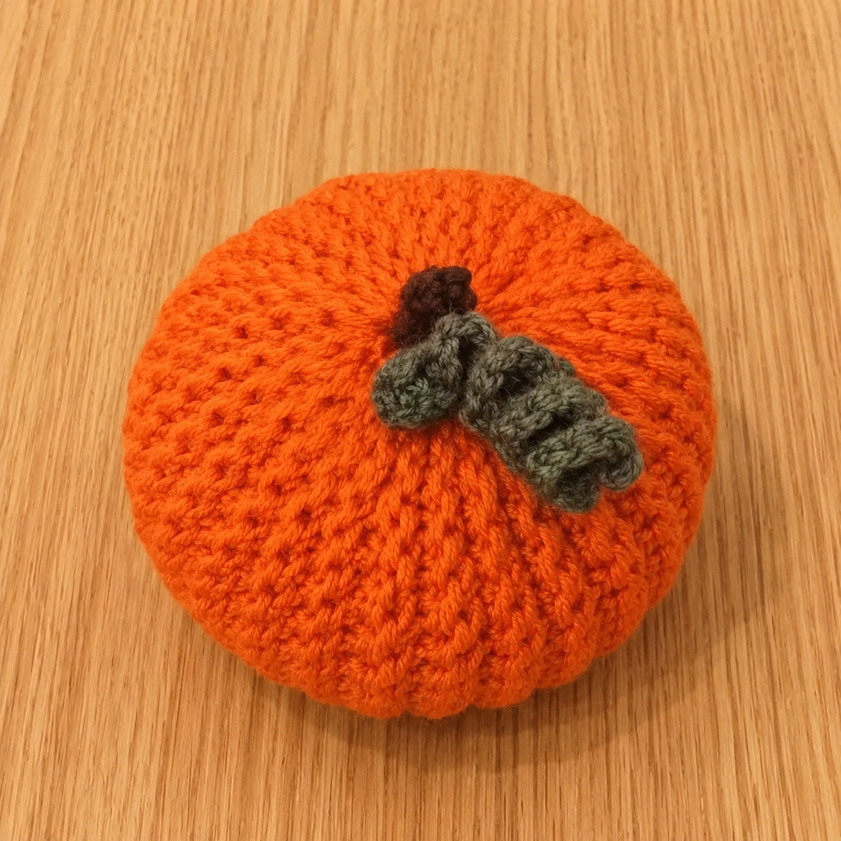 Children's  crochet mini-pumpkin Workshop