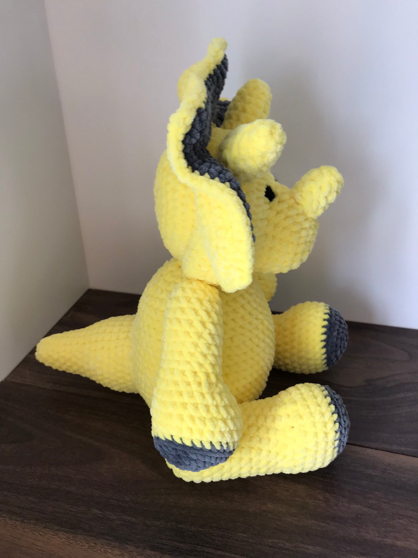 Crochet Triceratops Kit